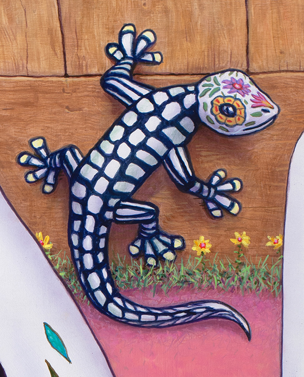 detail of The Shaman's Picnic
